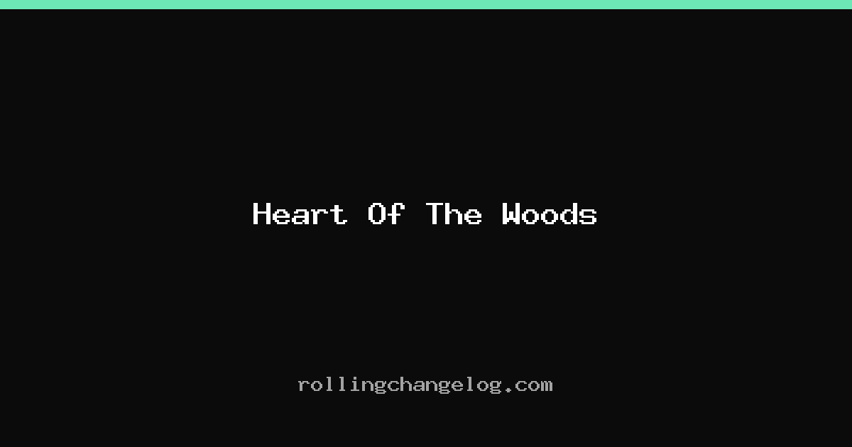 Heart Of The Woods cover