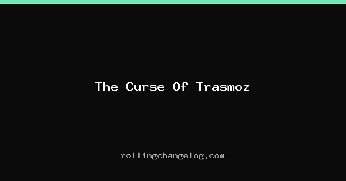 The Curse Of Trasmoz cover