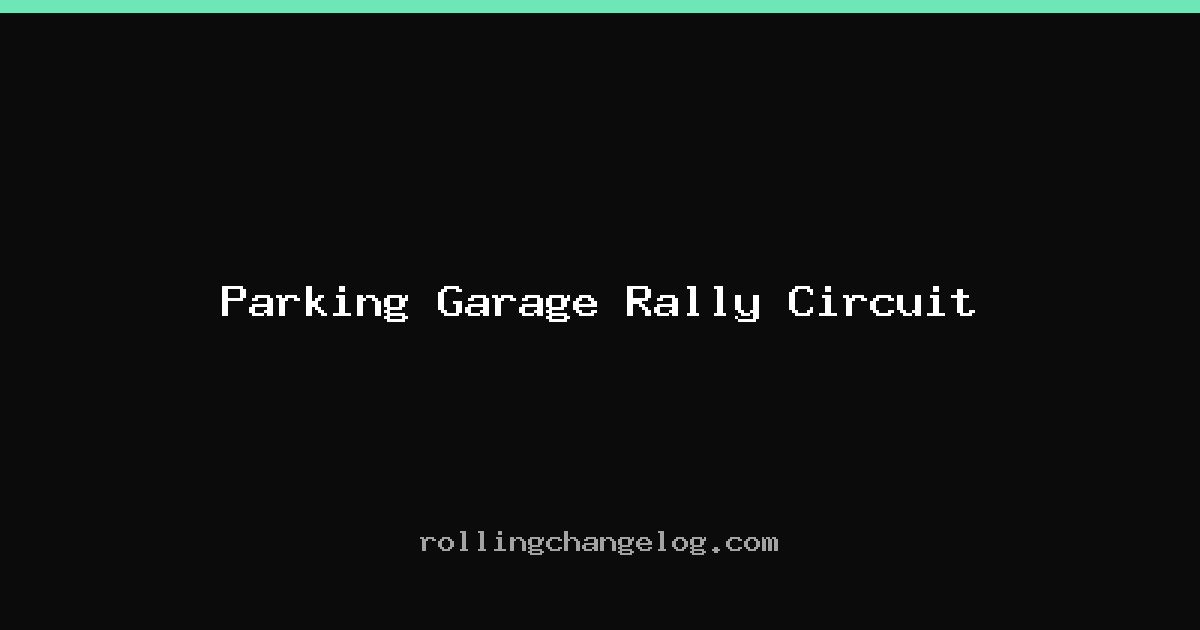 Parking Garage Rally Circuit cover