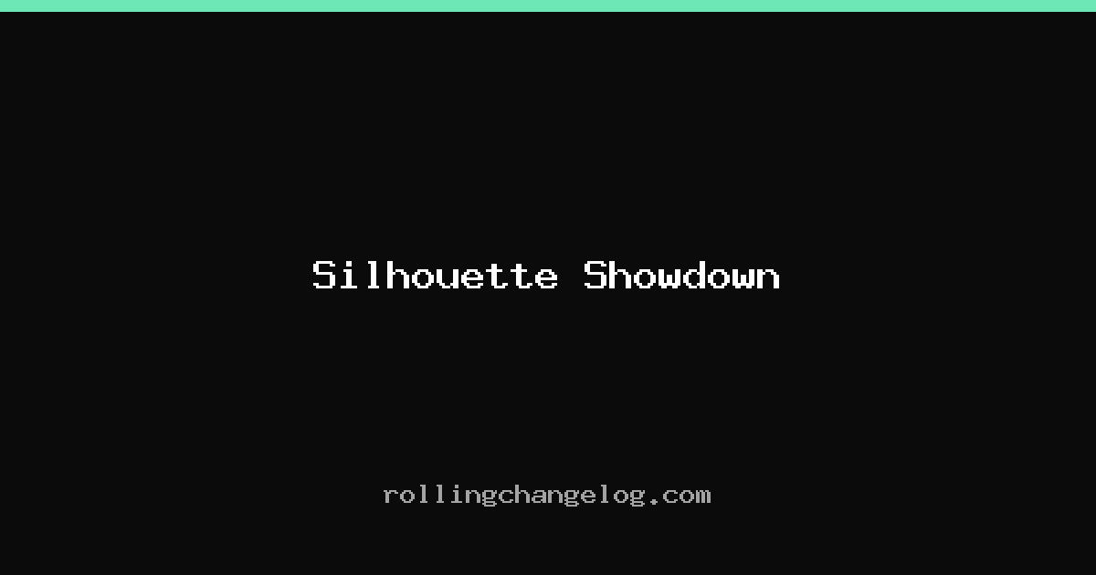 Silhouette Showdown cover