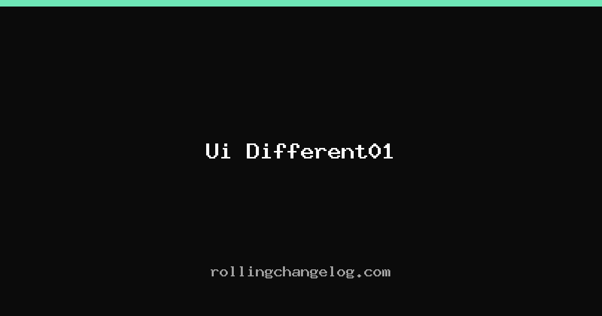 Ui Different01 cover