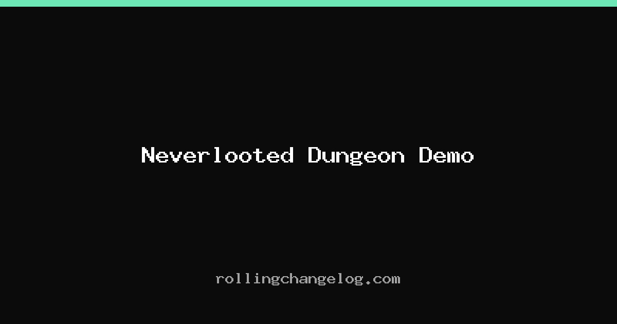 Neverlooted Dungeon Demo cover