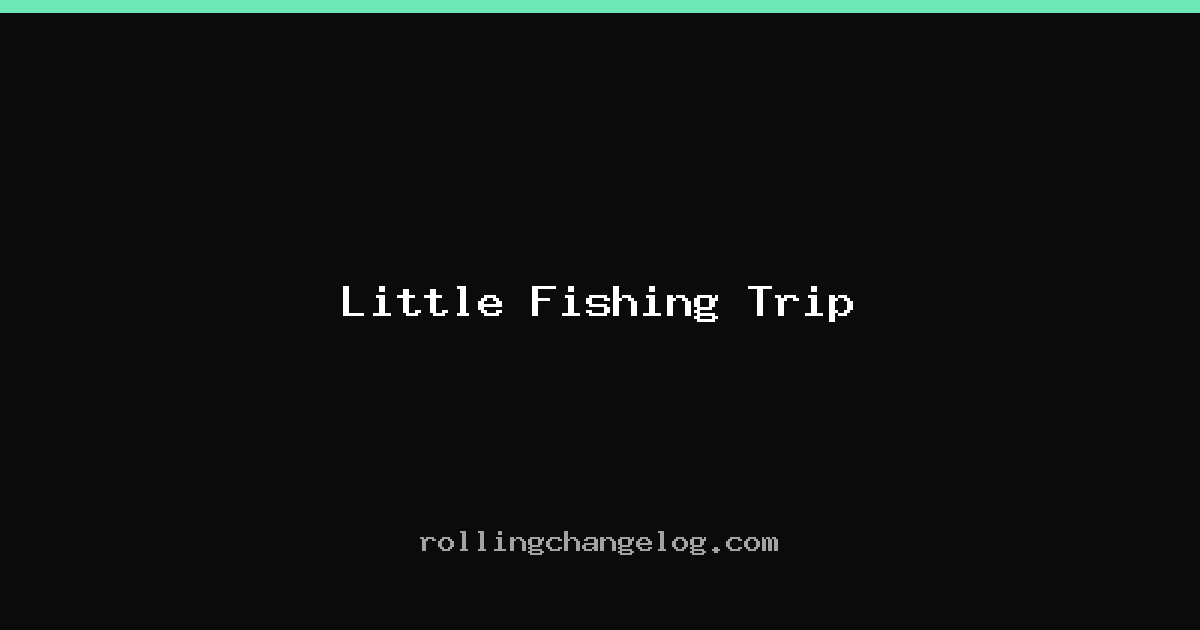 Little Fishing Trip cover