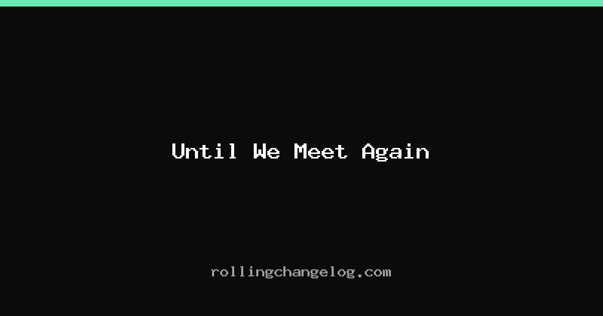 Until We Meet Again cover