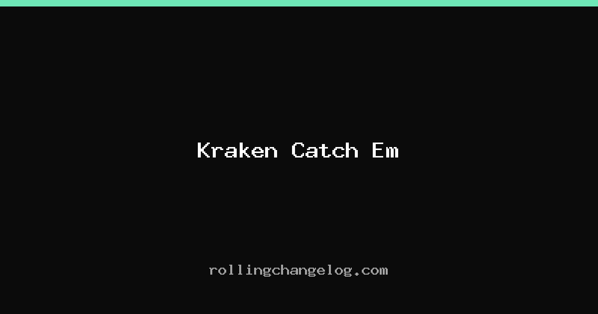 Kraken Catch Em cover