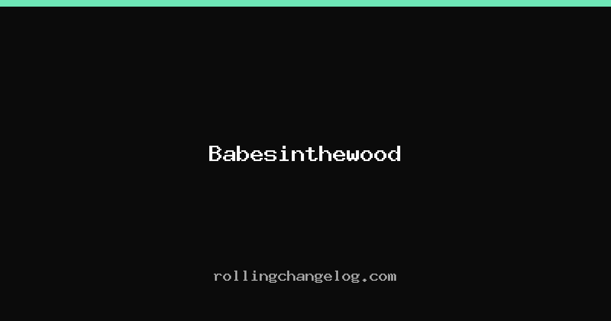 Babesinthewood cover