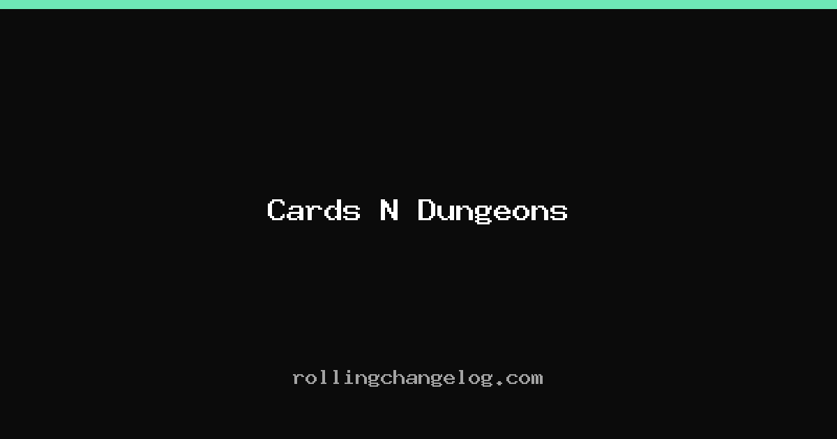 Cards N Dungeons cover