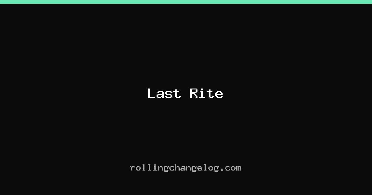 Last Rite cover