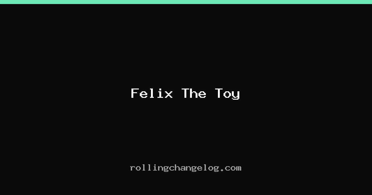 Felix The Toy cover