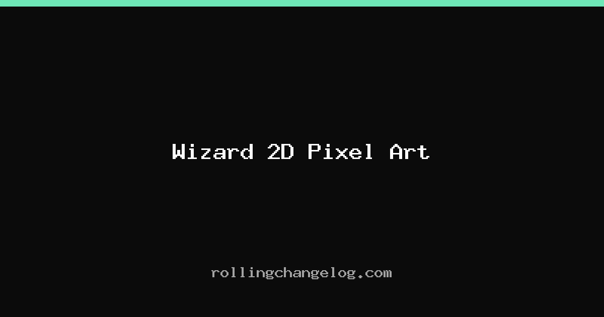 Wizard 2D Pixel Art cover