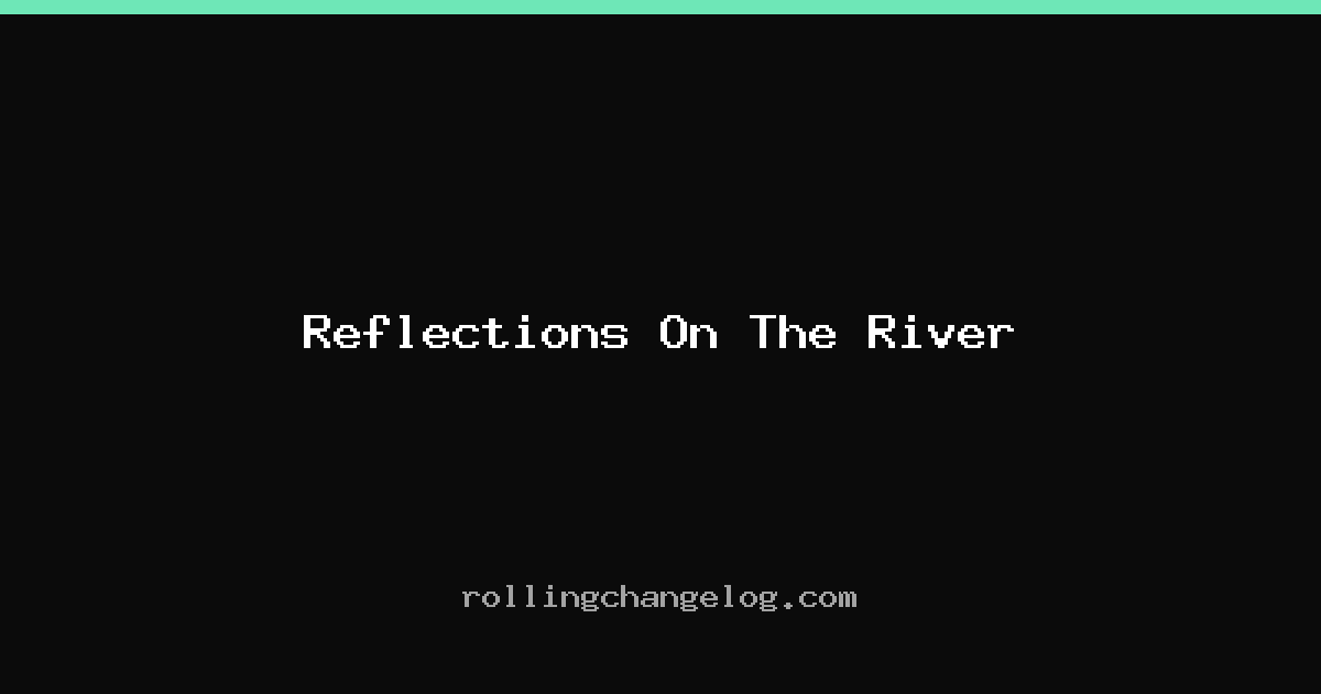Reflections On The River cover