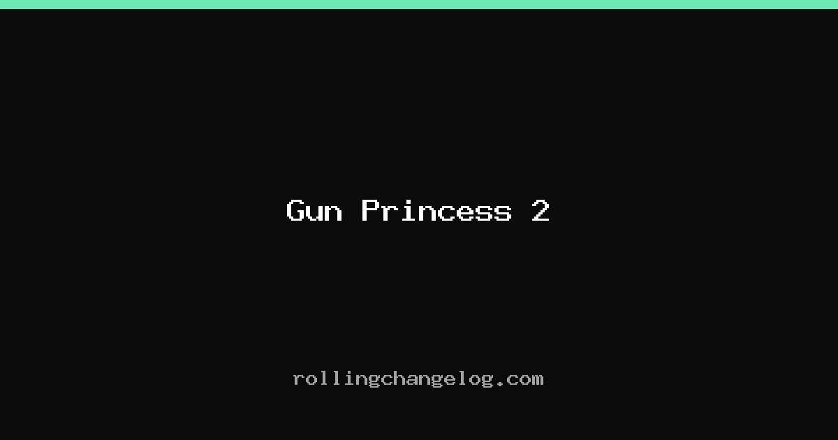 Gun Princess 2 cover