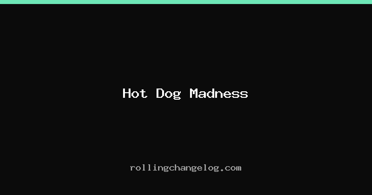 Hot Dog Madness cover