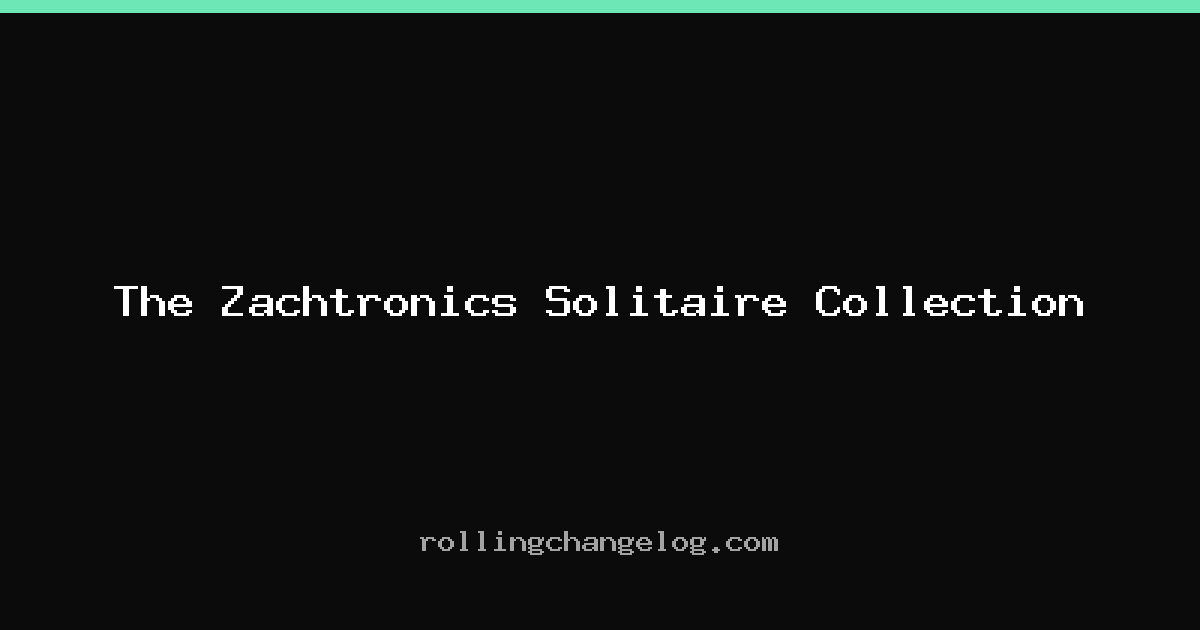 The Zachtronics Solitaire Collection cover
