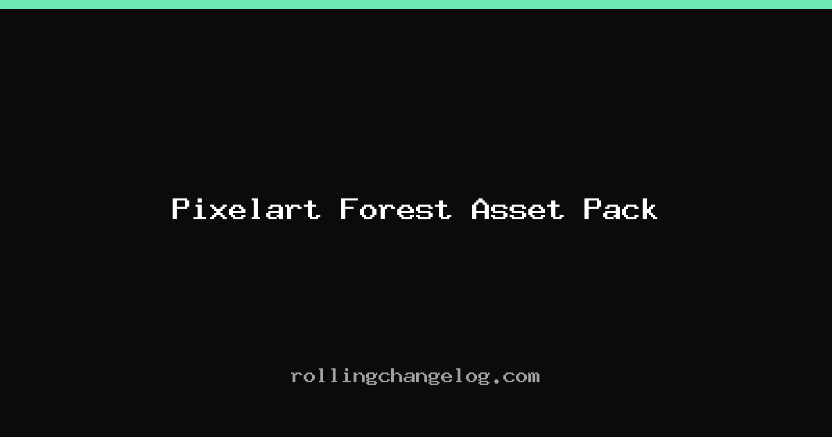 Pixelart Forest Asset Pack cover