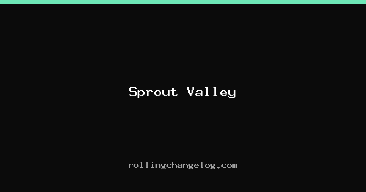 Sprout Valley cover