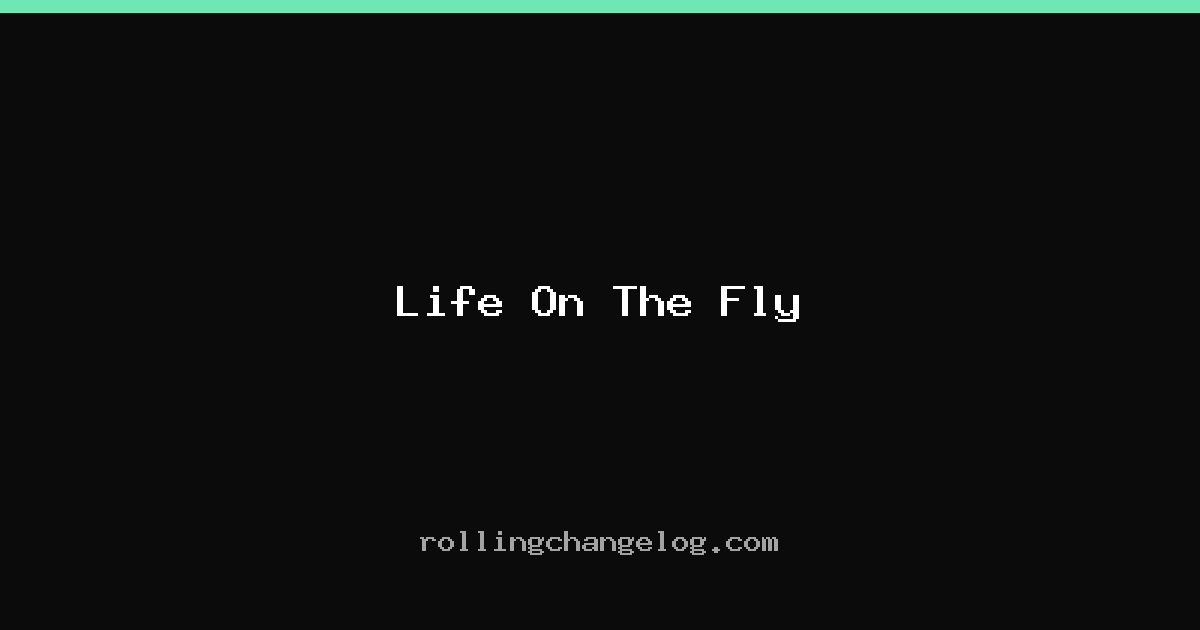 Life On The Fly cover