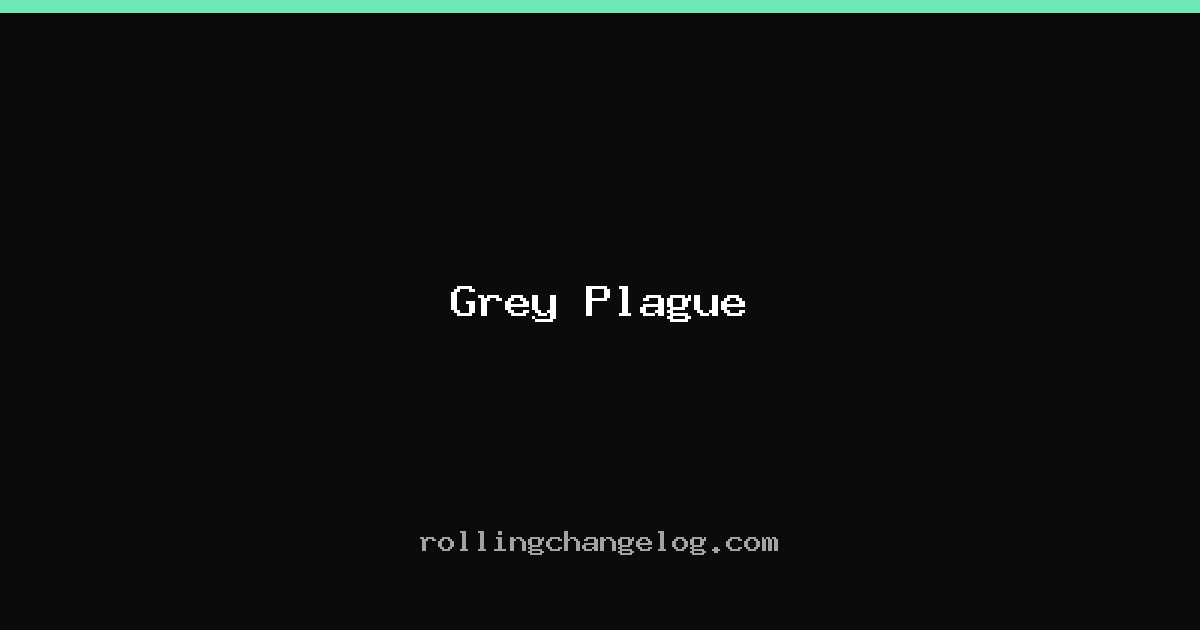 Grey Plague cover