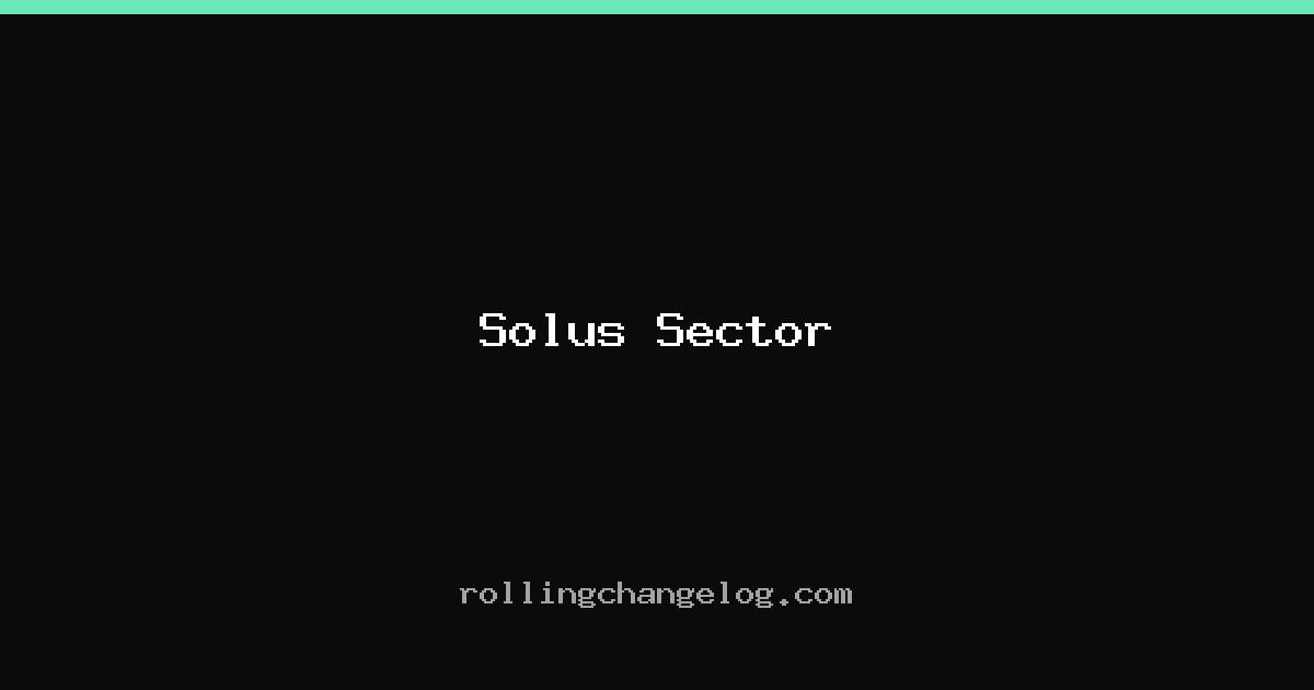 Solus Sector cover